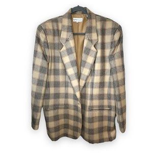 Womens vintage blazer Grandpa core one button Fall Jacket size 12